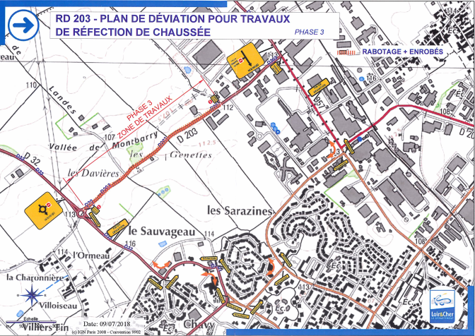 Travaux RD203