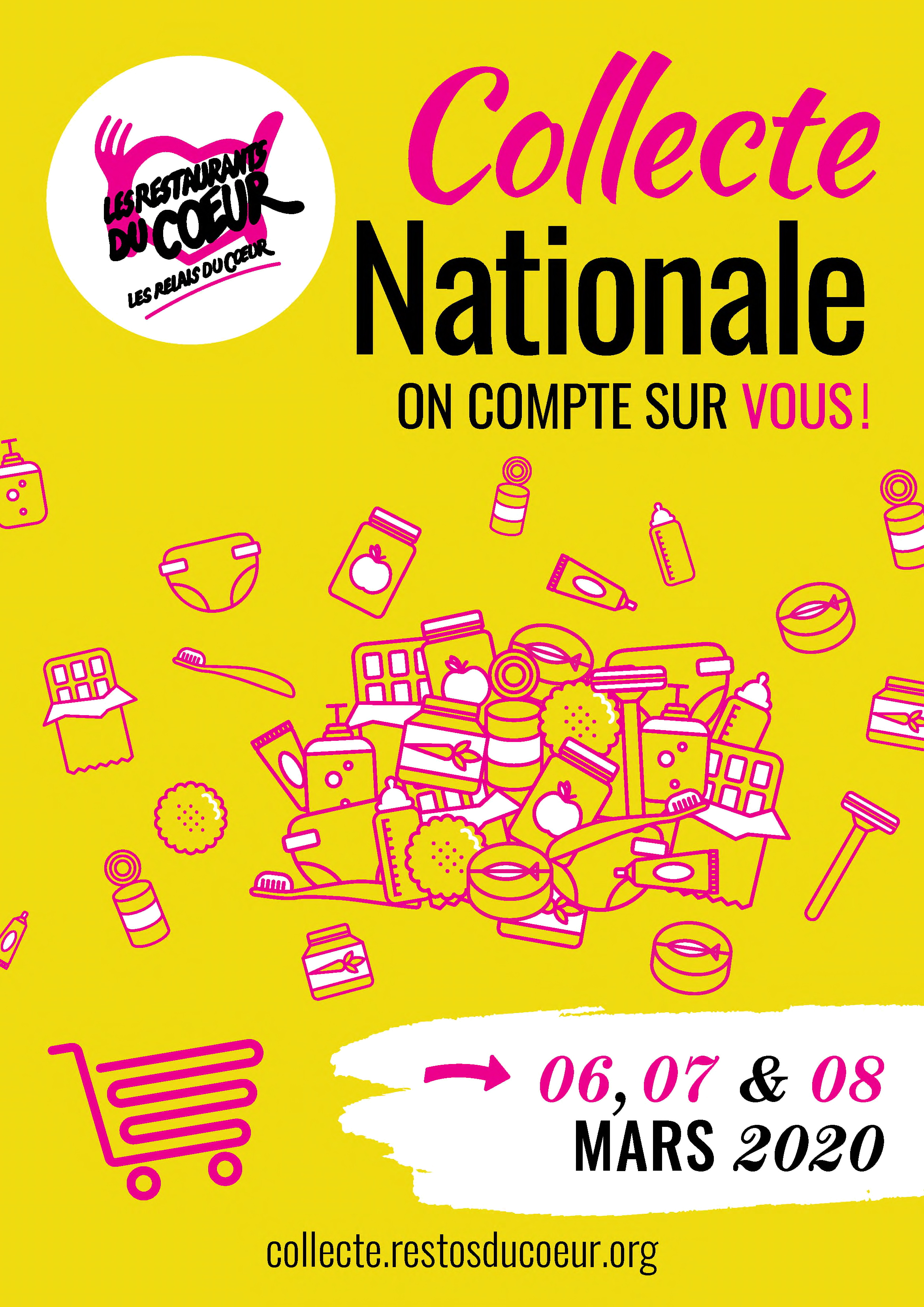 Collecte nationale des restos du coeur