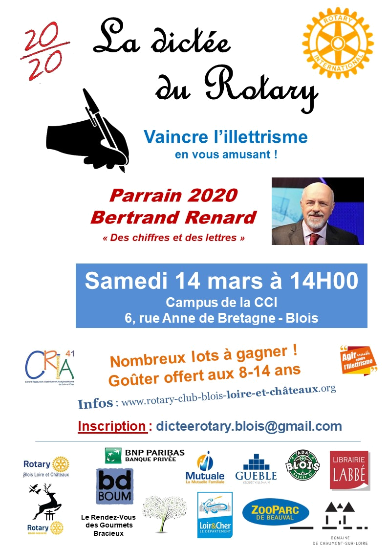 Dictée contre l'illétrisme