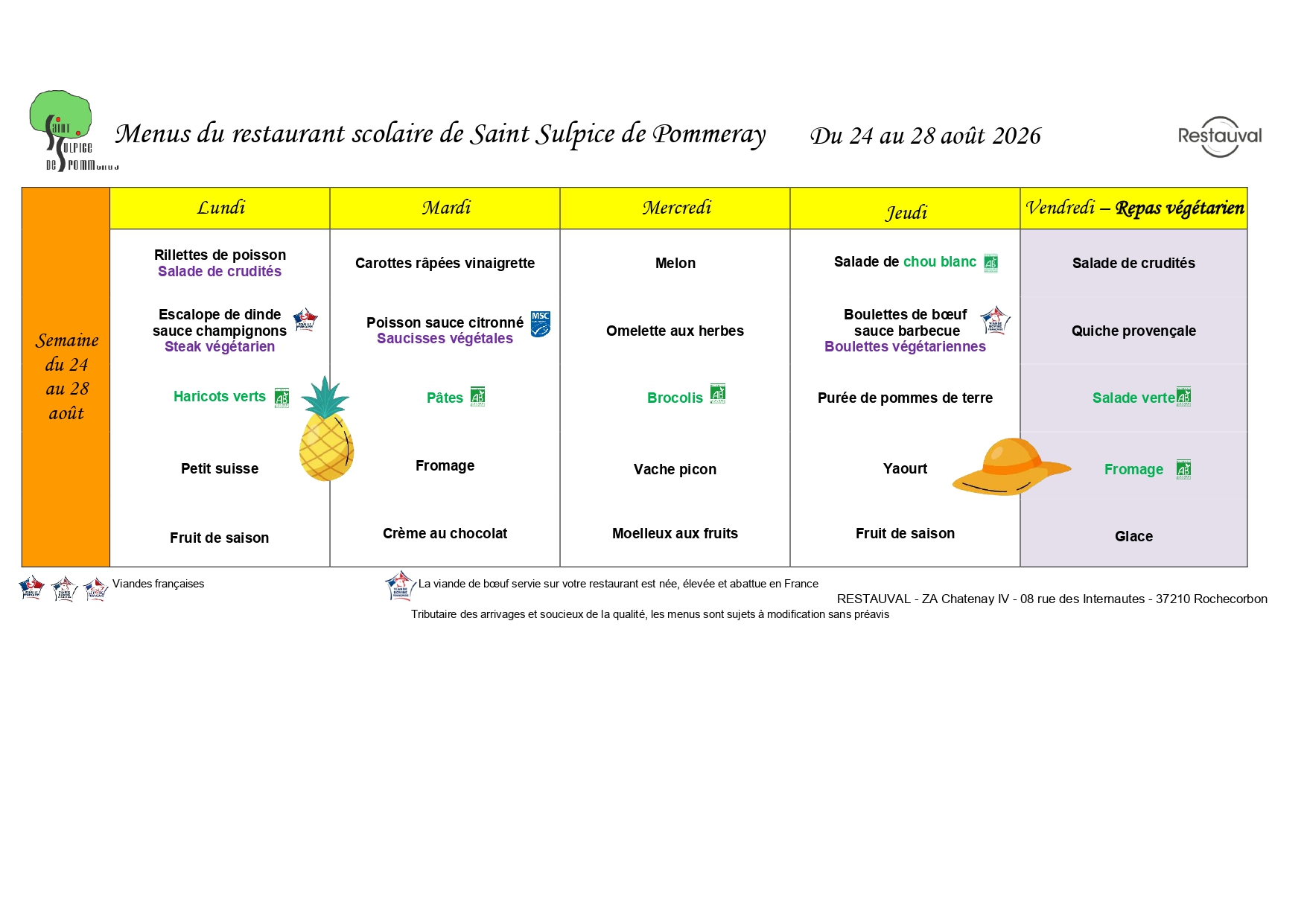 Repas scolaire 2025-2026 trimestre 3 partie 5